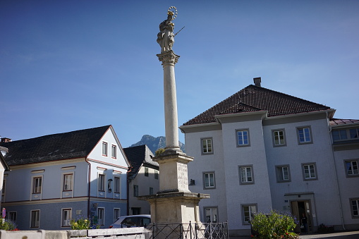 Monument in Mautern, Styria, Austria