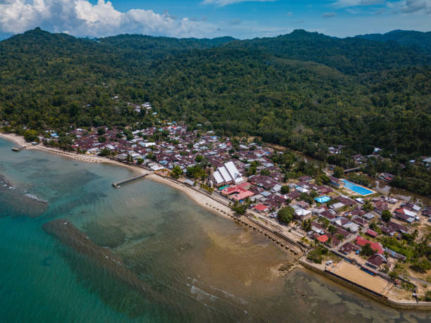 Haruku Village in Central Maluku, Indonesia