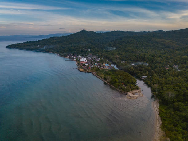 Haruku Village in Central Maluku, Indonesia