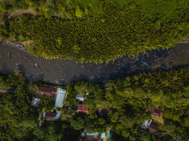 Haruku Village in Central Maluku, Indonesia
