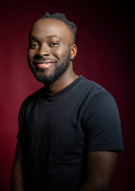 istock Portrait of confident young african man staring at camera 1995368344