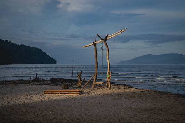 Haruku Village in Central Maluku, Indonesia