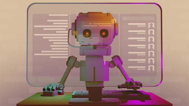chatbot robot loop 09