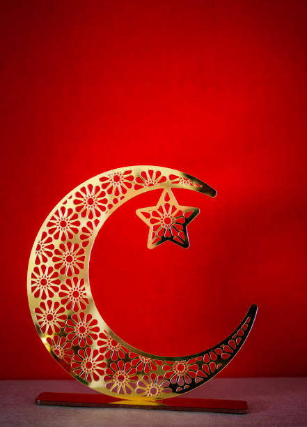 The flag of Turkey waving in the wind.