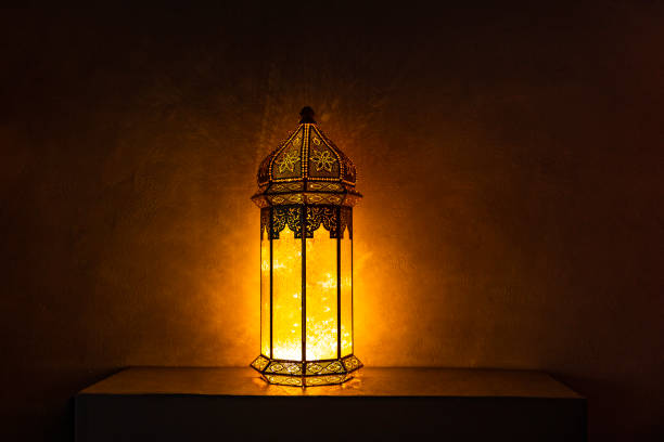 ct, Ramadan Kareem and Eid Mubarak concept photo with copy space for greeting text