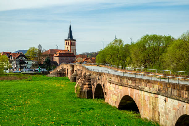 istock Summer bike ride through the Werra Valley near Vacha - Thuringia - Germany 1995520133