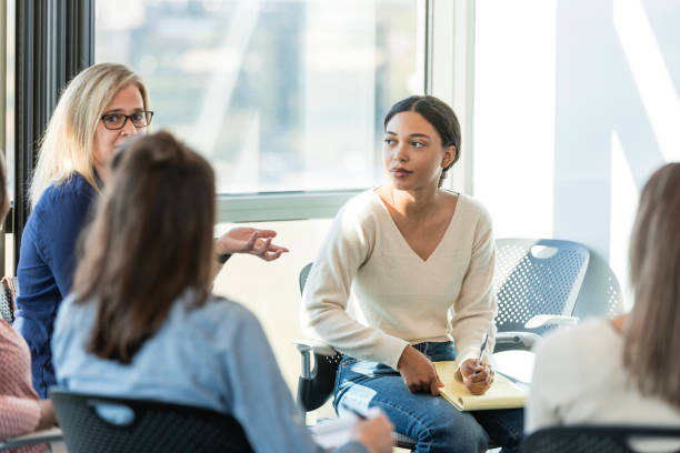 istock Diverse women brainstorm ideas for success in business 1995829151