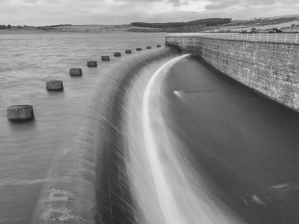istock Long exposure water at Derwent Reservoir in County Durham 1995870289