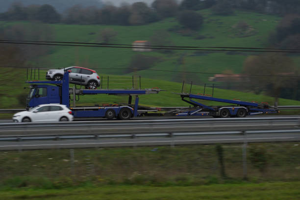 istock Vehicle transport truck 1995871875