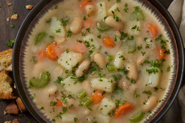 istock Creamy White Bean and Potato Soup 1995939426