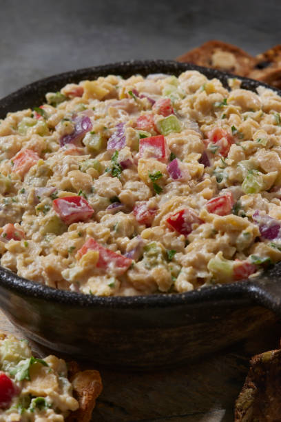 istock Creamy Chick Pea Salad Dip 1995940472