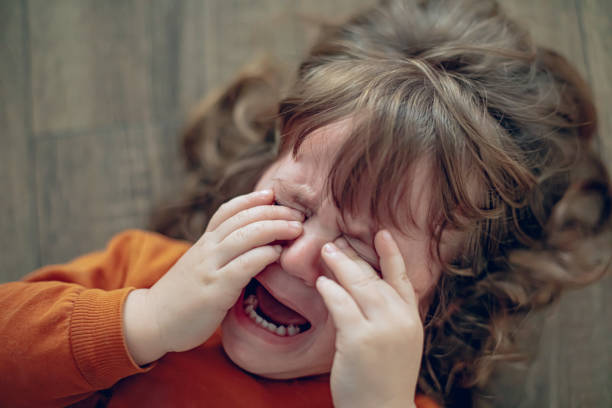 istock Little toddler boy having a tantrum 1995956880