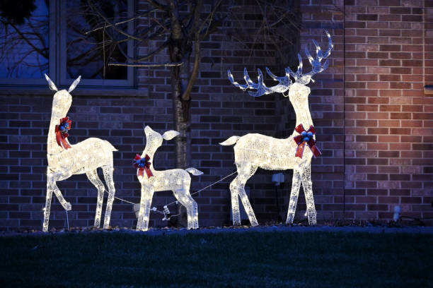 istock Deer Family Decoration 1996025507