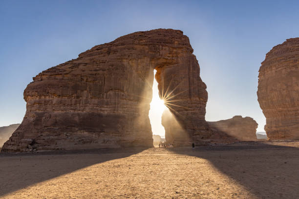istock Elephant Mountain in the Saudi Arabian desert. 1996049966