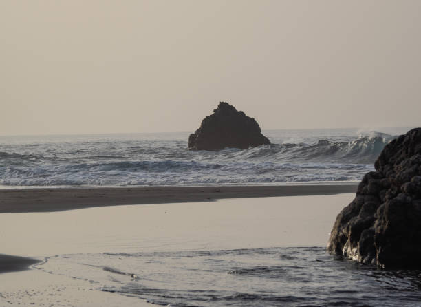 Beach Playa de Benijo on Tenerife