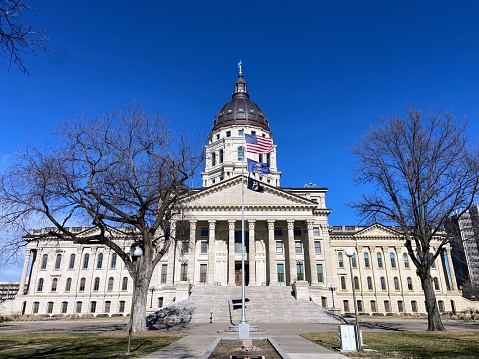 Kansas State Capitol Building in Topeka