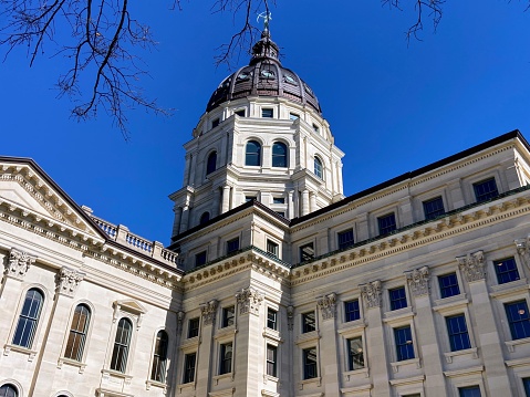 Kansas State Capitol Building in Topeka