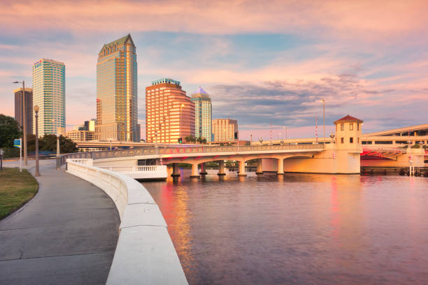 istock Downtown Tampa Skyline Florida Sunset 1996057963