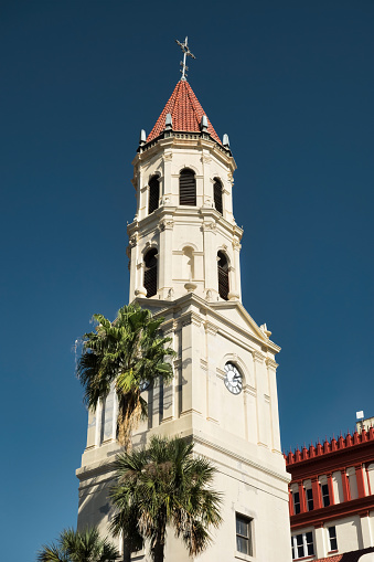 The Cathedral Basilica of St. Augustine, a historic cathedral in St. Augustine, Florida built between 1793–1797.