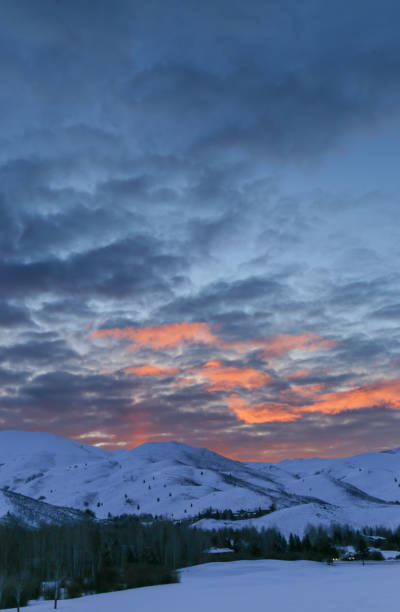 istock Winter sunrise in Sun Valley, Idaho 1996177086