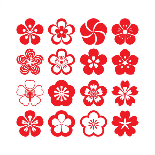 51,600+ Japanese Floral Pattern Illustrations - iStock