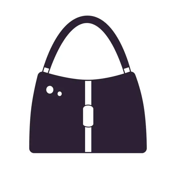 Vector illustration of Handbag purse