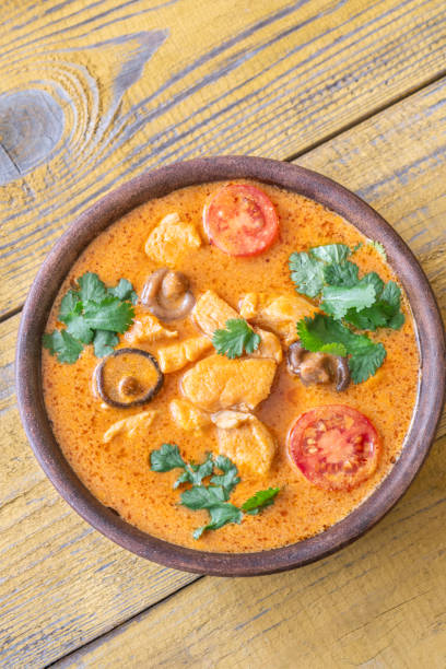 istock Bowl of red curry 1996316278