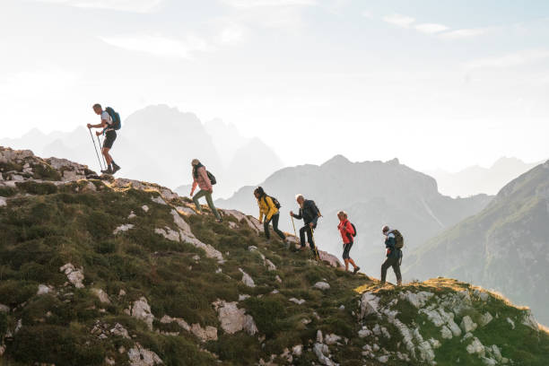 istock Diverse Friends Trekking with Joy 1996377440