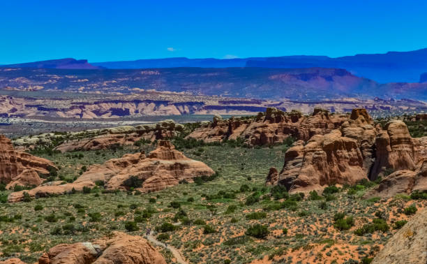 istock Eroded landscape, Arches National Park, Moab, Utah, US 1996392908