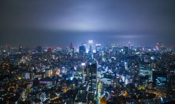 istock Night view of Tokyo, Japan 1996526933