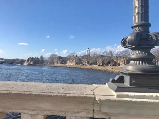 Photo of Harvard Houses along the Charles River