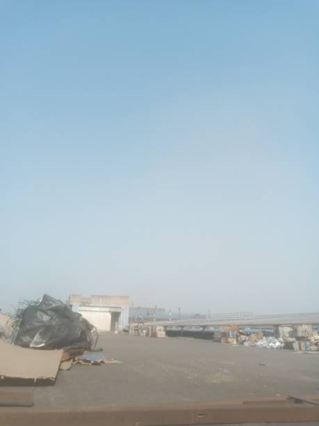 istock Contraction site under the blue sky india village side 1996672774