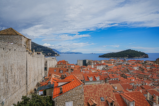 Dubrovnik oldtown and Sea