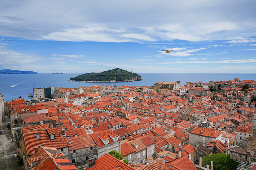 Dubrovnik oldtown and Sea