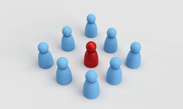 istock Group teamwork blue color red pink different business icon object colleague together cooperation work job occupation businesswoman businessman planning friendship entrepreneur happy hr human resource 1996787580
