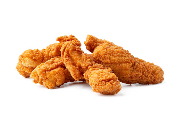 istock Deep fied chicken wings isolated on white 1996980862