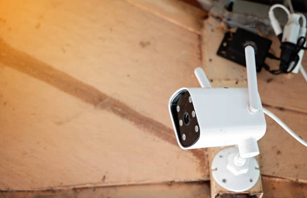 istock Wi-Fi CCTV cameras are installed by expert technicians. 1997061738