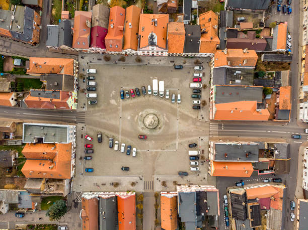istock The historic market square in Rydzyna 1997080952
