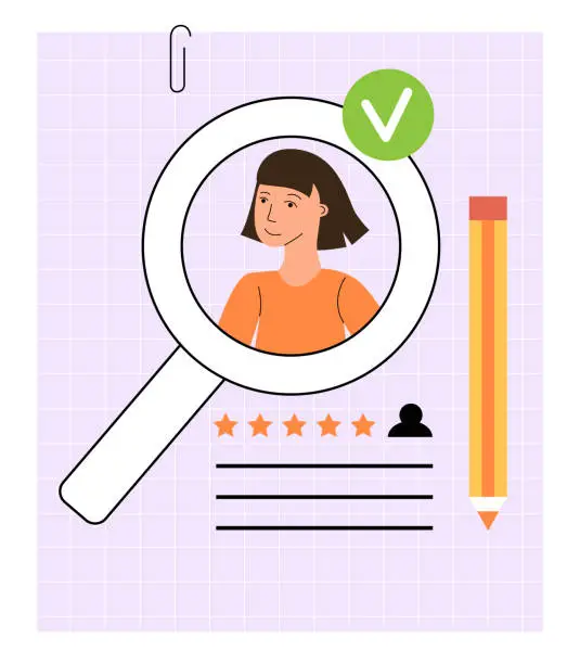 Vector illustration of Recruitment and hiring concept.