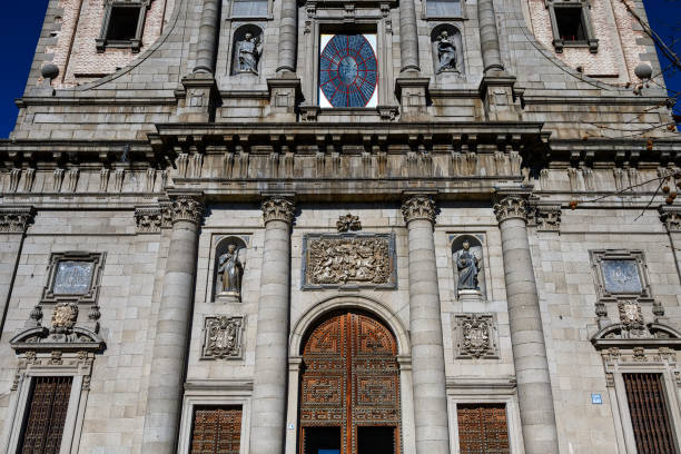 Toledo, Spain, Church of San Idelfonso (Jesuitas)