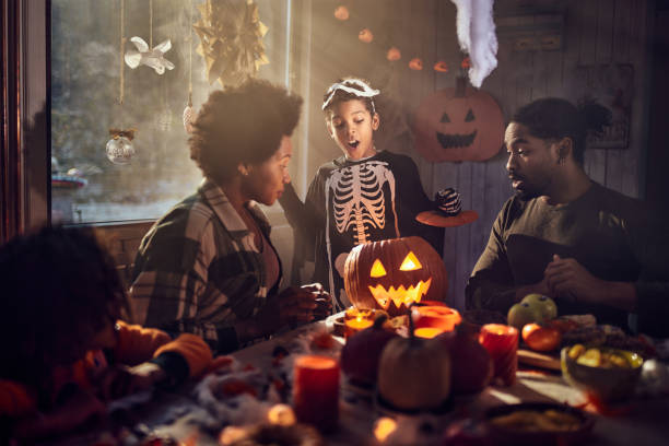 istock Oh my God, look what have I got in trick or treating! 1997377110