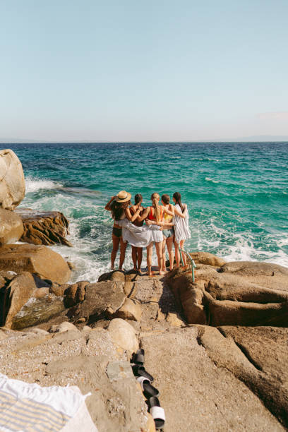istock Summer vacation with my besties by the sea 1997419232