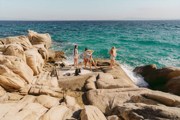 istock Summer vacation with my besties by the sea 1997419251