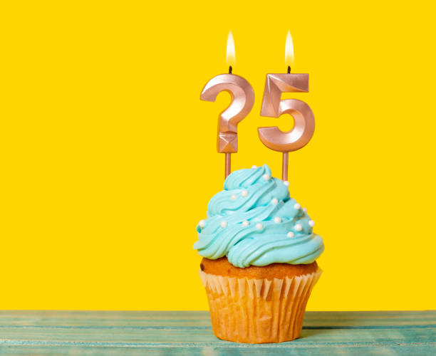 istock Birthday Cake With Candle Question Mark And Number 5 1997495409
