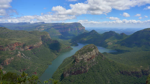 istock Three Rondawels, Blyde River Canyon, A sunny day with clouds 1997501914