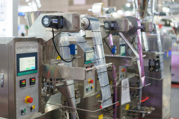 istock Sophisticated Automated Packaging Machinery 1997541303