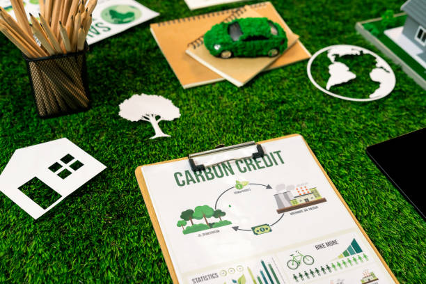 istock Business plan and research paper on reducing CO2 emission. Quaint 1997601514