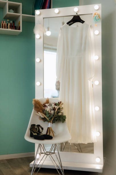 istock perfect wedding dress on the wedding day 1997607466