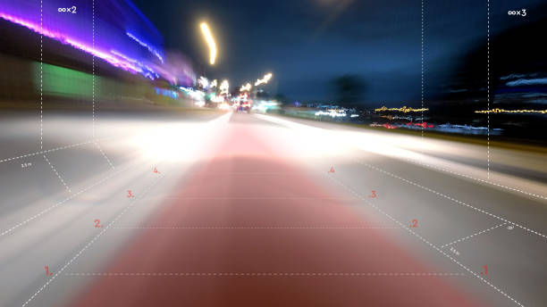 Road Sensor Technology stock photo
