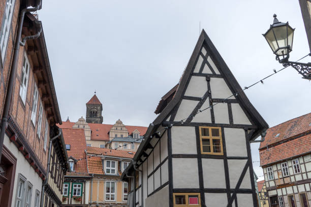 istock Half-timbered houses in Quedlinburg 1997690030
